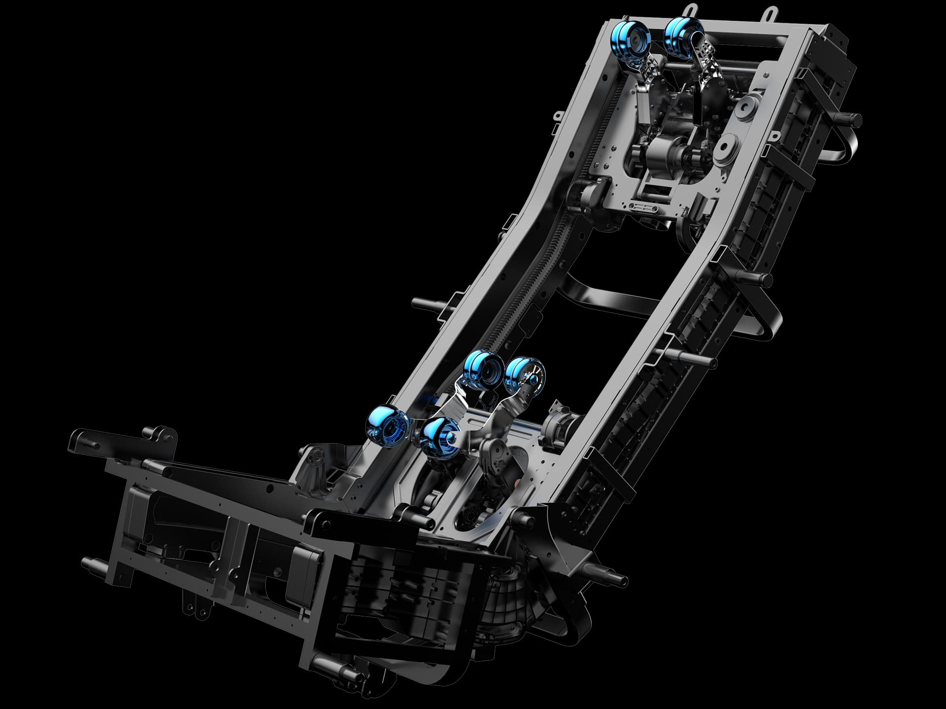 Dual Core Robotic System on Flexible Track