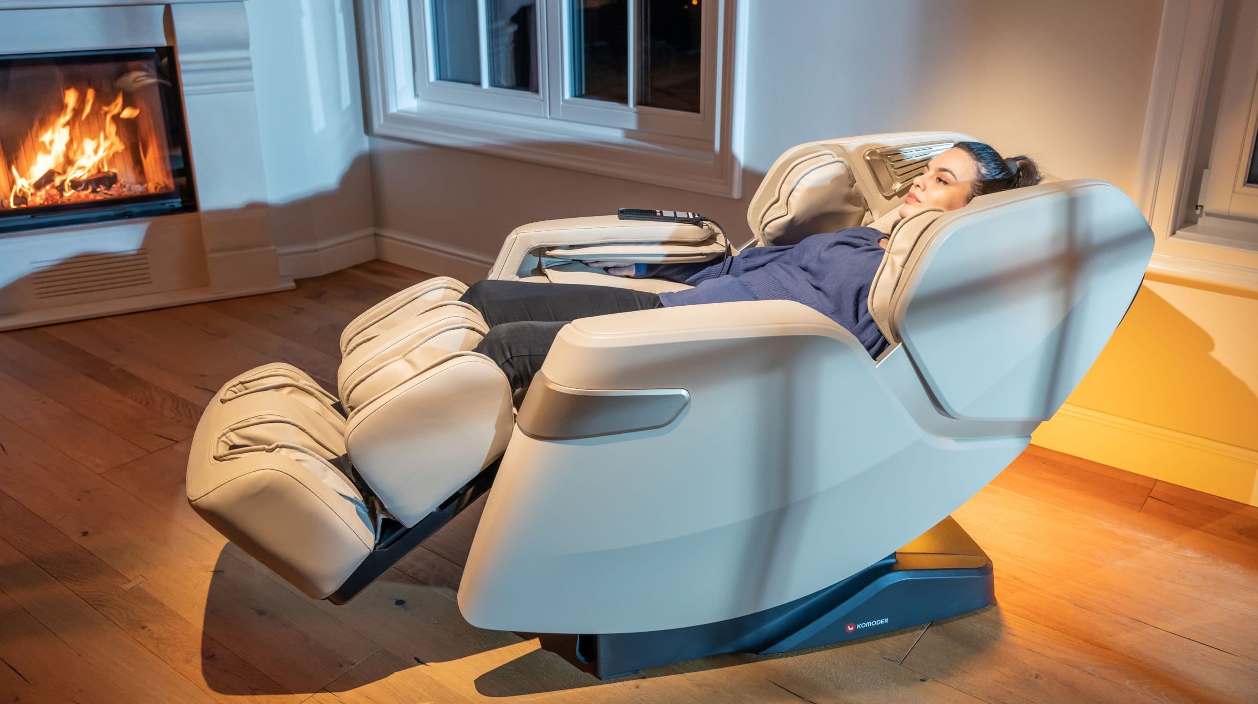 The massage chair that stretches and relaxes